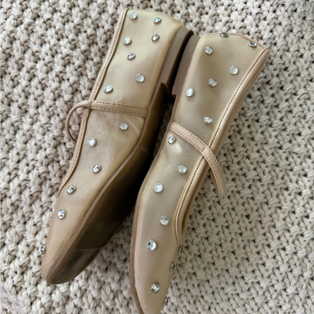 Wild Fable Rhinestone Flats - Picture 2 of 7